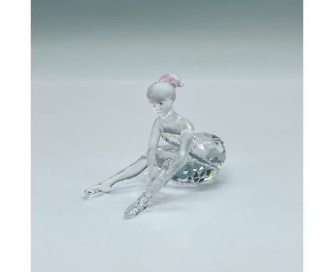 Part of the Cheerful Times theme, and the When We Were Young collection. A figure of a young ballerina in clear and frosted c