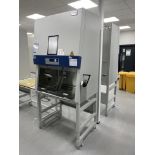 A Haier Biomedical HR900-IIA2 biologocal safety cabinet on mobile stand no: BE0GG 0EB20 0QHL9