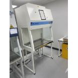 A Monmouth Guardian MSC T1200 biological safety cabinet no: MSC12-15529 (2020) with electronic