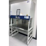 A Haier Biomedical HR 1200-IIA2-D biological safety cabinet on mobile stand no: BE0GG 3EB20 0QHL4