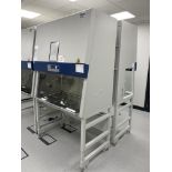 A Haier Biomedical HR1200-IIA2 biological safety cabinet on mobile stand no: BE0GG 1EB20 0QHLB 50007