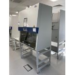 A Haier Biomedical HR1200-IIA2 biological safety cabinet on mobile stand no: BE0GG 1EB20 0QHLA 80012