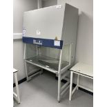 A Haier Biomedical HR 1200-II A2-D biological safety cabinet on mobile stand no: B60GG 3EB20 D0HL3