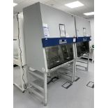 A Haier Biomedical HR1200-IIA2 biological safety cabinet on mobile stand no: BE0GG 1EB20 0QHLB 50029