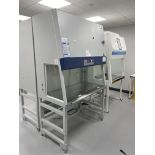A Haier Biomedical HR1200-IIA2-D biological safety cabinet on mobile stand no: BE0GG 3EB20 0QHL8