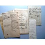 Schaeffer.- Konvolut von Handschriften betreffend die Familie Schaeffer. Königshütte, Sayner Hütte