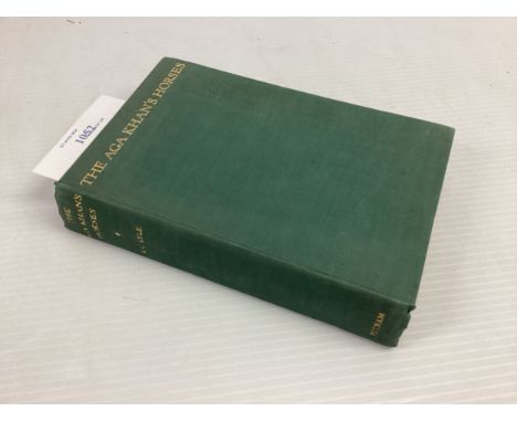 The Aga Khan's Horses, R. C. Lyle, Lionel Edwards, Putnam, London, 1938,First Ed. 
