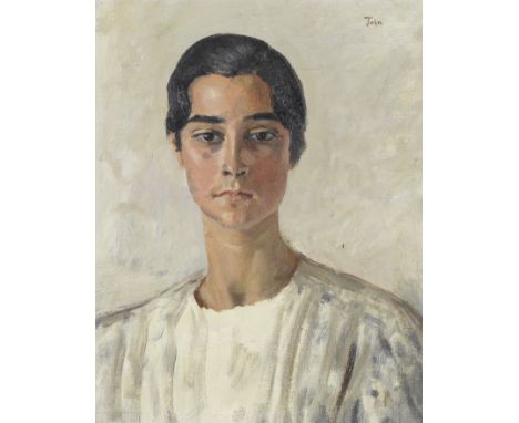 Augustus Edwin John O.M., R.A. (British, 1878-1961)Spanish Girl signed 'John.' (upper right)oil on canvas48.5 x 38.5cm (19 1/