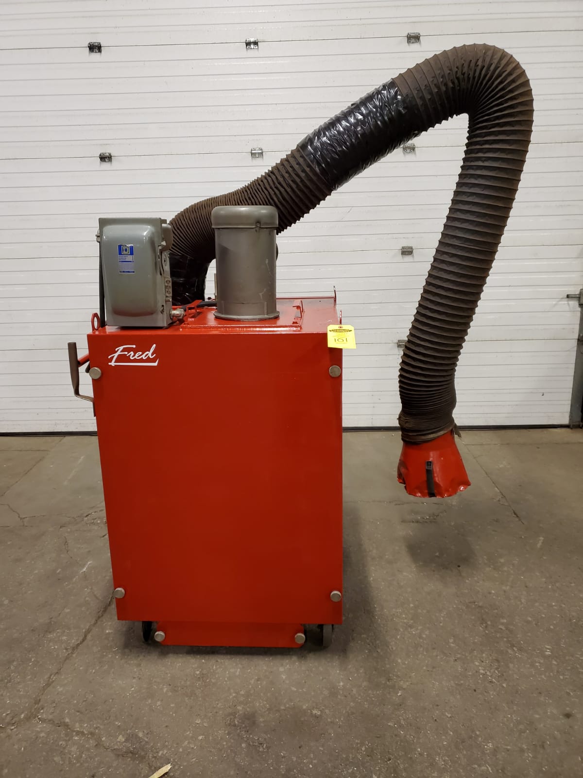 FRED Fume Extractor with long reach snorkel arm 120V single phase