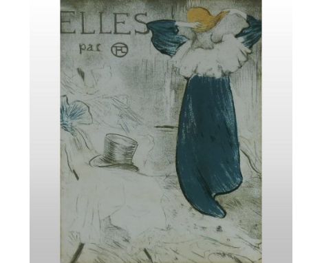 Henri de Toulouse-Lautrec, (1864-1902), Elles, lithograph, 156/1250, 51 x 39cm