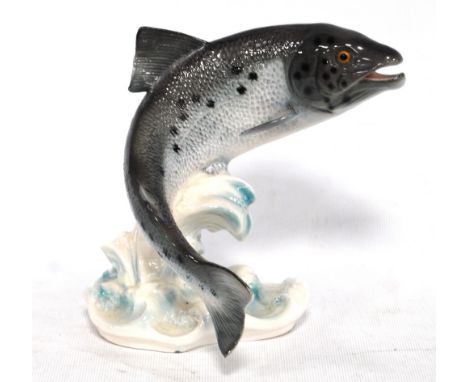 Goebel model of a salmon.