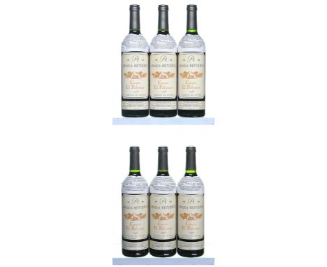 12 bottles Abadia Retuerta Cuvee Palomar 1996 Castilla y Leon In original cartons. US import labels This lot is offered in bo