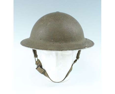 A 1940 dated British Army Mk II steel helmet