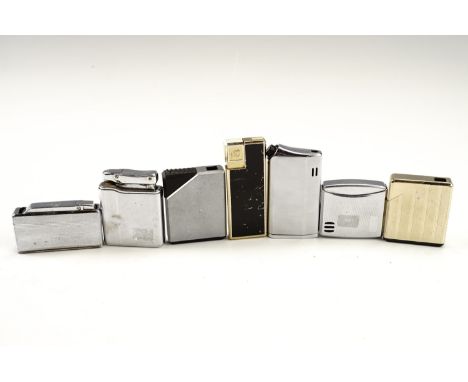 A small group of vintage Colibri cigarette lighters 