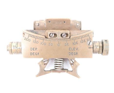 A 1944 British army Ml IV artillery clinometer sight