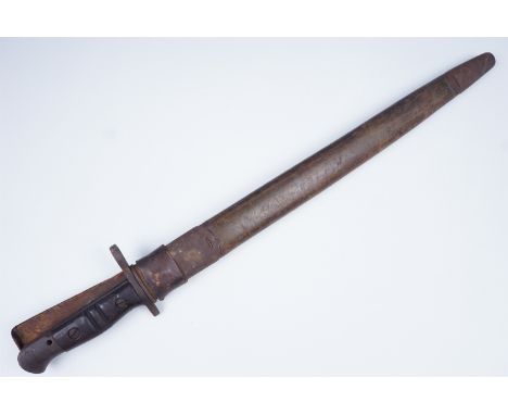 A Home Guard issued US M 1917 bayonet by Remington