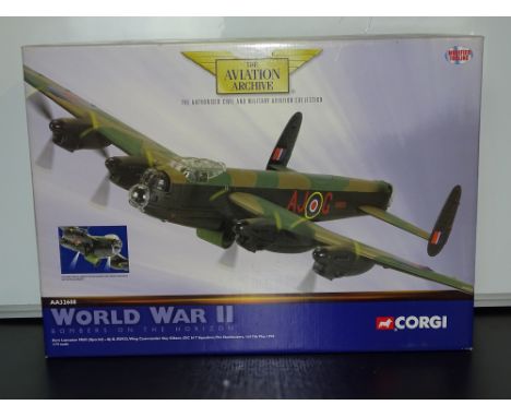 A CORGI Aviation Archive 1:72 Scale AA32608 Avro Lancaster Mk III, Wing Commander Guy Gibson, The Dambusters - VG/E in VG box