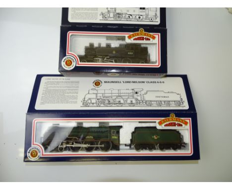 OO GAUGE MODEL RAILWAYS: A pair of BACHMANN steam locomotives comprising 31-451 Ivatt tank '41241' and 31-403 'Lord Anson' - 