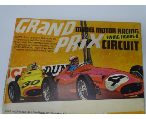 VINTAGE TOYS: A GRAND PRIX model motor racing circuit by WRENN - these were the precursors to the WRENN Formula 152 System - 