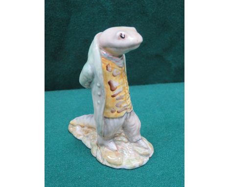 BESWICK BEATRIX POTTER CERAMIC FIGURE- SIR ISAAC NEWTON, BP-3B, APPROXIMATELY 10cm HIGH 