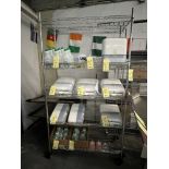 Rack NSF, Tablettes en Angle, 48'' x 21''sur roues
