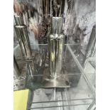 LOT: (4) Pattes pour Équipement en Acier Inox.