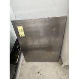 Dessus de Table en Acier Inox. 36'' x 30''