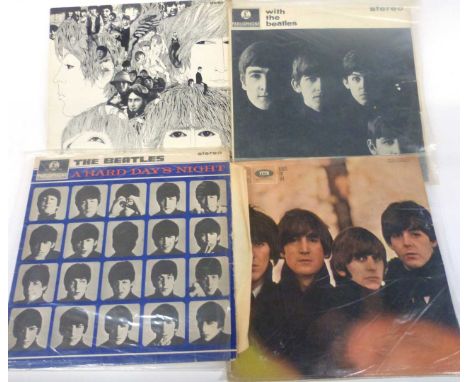 A collection of original early Beatles albums to include: ‘Please Please Me’, ‘Help!’, ‘With the Beatles’, 1967-70, ‘Rubber S