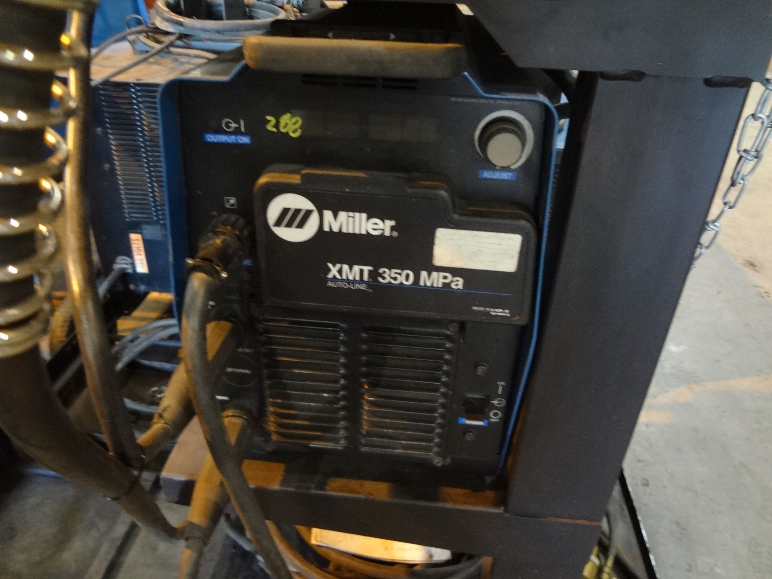 350 AMP MILLER XMT 350 MPA AUTOLINE WELDER; S/N MA490333A, W/ MILLER S