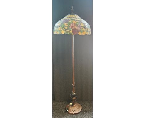 Tiffany free standing floor lamp