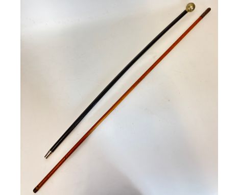 Military swagger stick and drill cane
