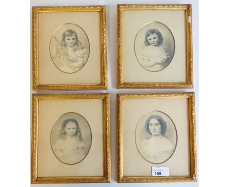 Pencil Sketch & PrintsSet of FourFamily Self Portraits13x10cm