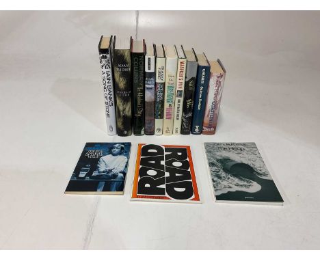 A collection of modern first editions including Salmon Rushdie 'Grimus', 1975, Joanne Harris, 'Coastliners', 2002, Robert McL