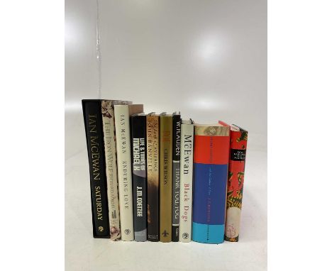 A collection of modern first editions including W. H. Auden 'Thank you, Fog', 1974, Ian McEwan 'Saturday', 2005, signed by th