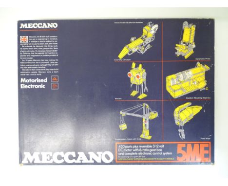 VINTAGE TOYS: MECCANO - A 430 part 'MECCANO 5ME' construction set - ex shop stock - unused - VG/E in G box