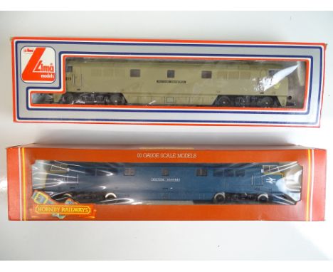 OO SCALE MODEL RAILWAYS: A pair of Western Class diesel locomotives by LIMA and HORNBY - G/VG in G boxes (2)