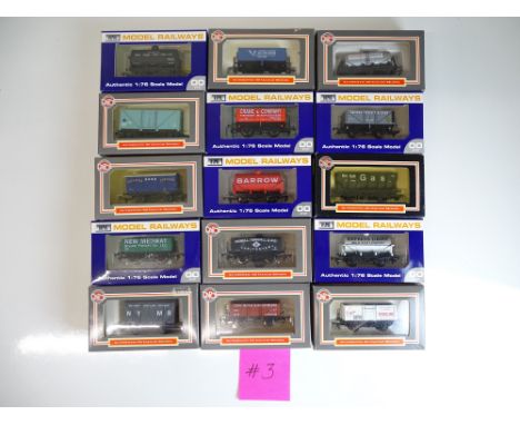 OO SCALE MODEL RAILWAYS: A group of boxed DAPOL wagons to include limited editions - as lotted - VG/E in G/VG boxes (15) #3