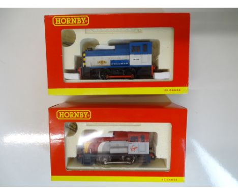 OO SCALE MODEL RAILWAYS: A pair of HORNBY Class 06 diesel shunter locos to include: R2375 and R2783 - VG/E in VG boxes (2)