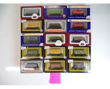 OO SCALE MODEL RAILWAYS: A group of boxed DAPOL wagons to include limited editions - as lotted - VG/E in G/VG boxes (15) #19