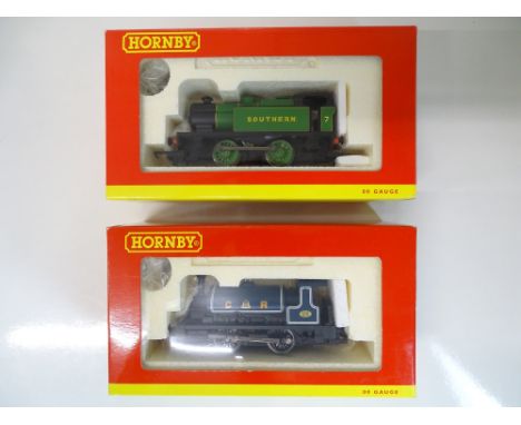 OO SCALE MODEL RAILWAYS: A pair of HORNBY 0-4-0 steam tank locomotives to include: R2361 and R2439 - VG/E in VG boxes (2)