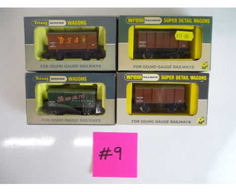 OO SCALE MODEL RAILWAYS: A mixed group of WRENN gunpowder vans mostly rarer examples - VG in G/VG boxes (4) #9