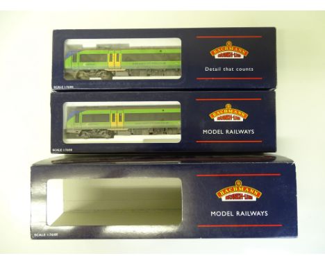 OO SCALE MODEL RAILWAYS: A BACHMANN 32-451A 170/1 Turbostar 2-Car DMU in weathered Central Trains livery - VG/E in G box