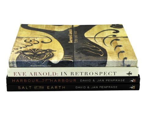 LEACH, Bernard Potter and Artist Exhibition catalogue by Oliver Watson; together with Eve Arnold: In Rertrospect, Sinclair-St