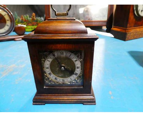 A miniature reproduction Bracket type clockwork  Alarm clock
