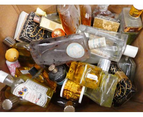 A collection of vintage perfumes