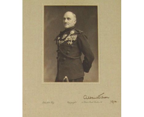 An early 20thC photographic portrait, by Elliot & Fry, possible signed Alban Wilson and dated 1914, 15cm x 10cm.