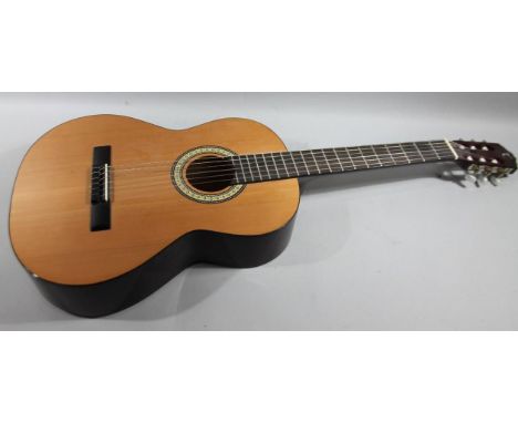 A modern Discovery Tanglewood acoustic six string guitar DVT44STNA, with interior label, 100cm wide.