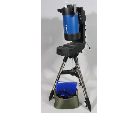 An Eclipse Module ETX-LS Light Switch Technology Meade UHTC telescope, with articulated electric feature, on tripod stand, 12