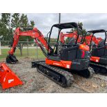 2023 Kubota KX057-5 Compact Excavator with Angle Blade