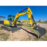 2025 Wacker Neuson EZ50 Zero Tail Excavator Extremely Low Hours